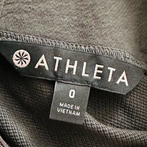 Athleta Wander Slim Pant Front Slits Cropped Charcoal Grey - Picture 10 of 11